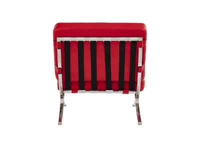 Red Natalie Red Chair,Global Furniture USA