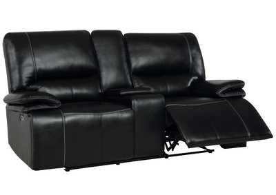 Image for Black/Grey Power Console Loveseat
