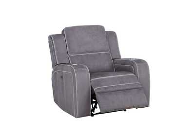 Image for Grey Power Recliner
