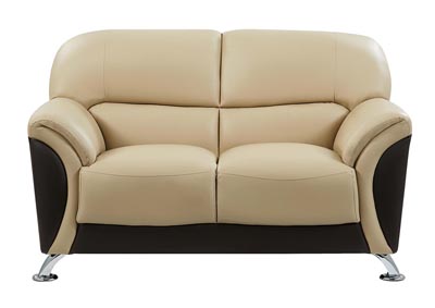 Image for Cappuccino/Chocolate Loveseat