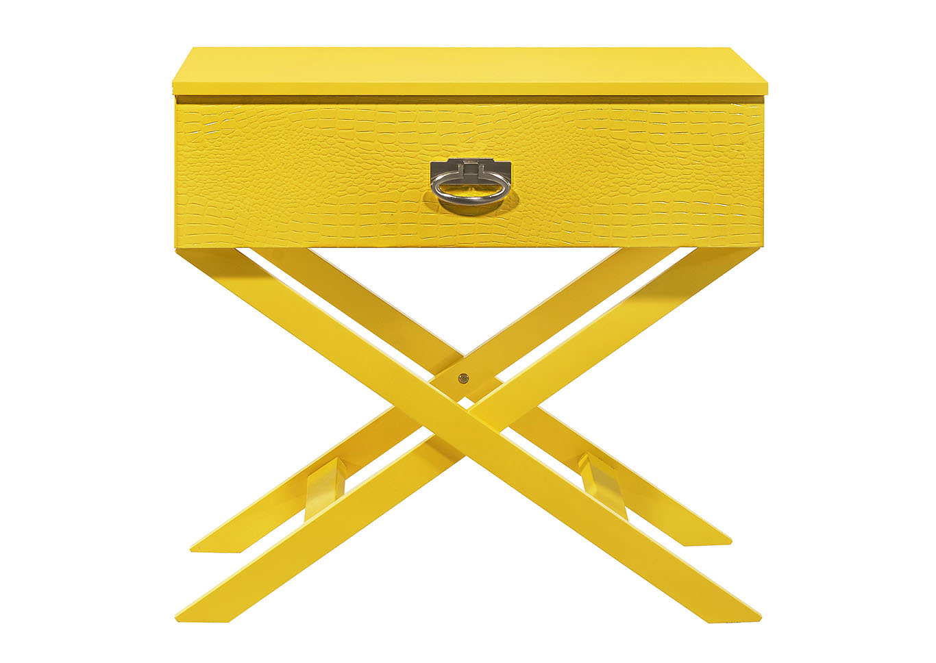 Xavier Yellow Nightstand,Glory Furniture