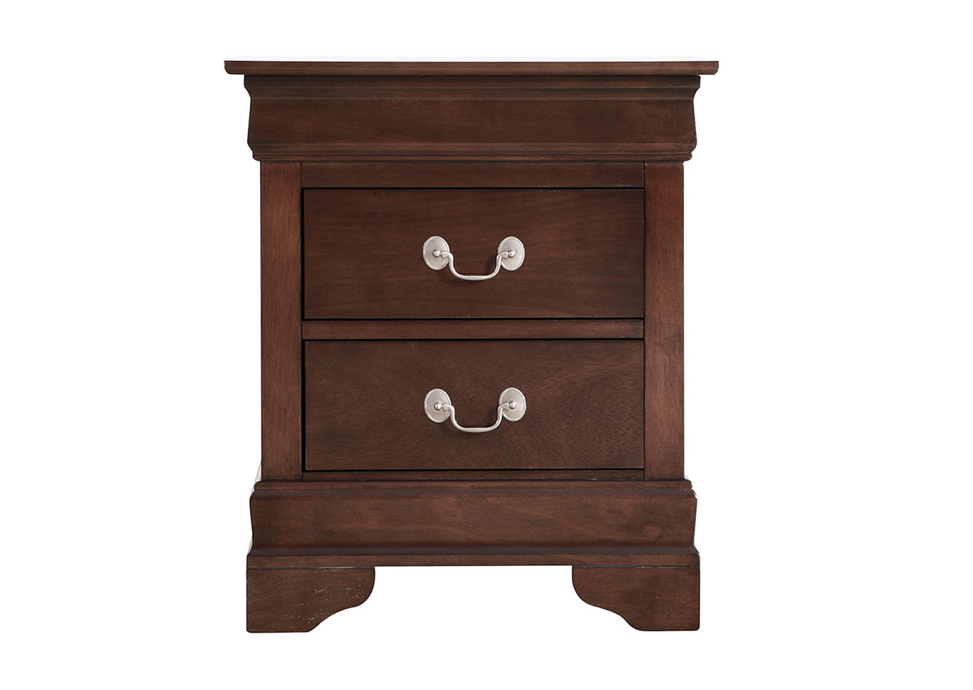 Louis Phillipe Cappuccino Nightstand,Glory Furniture