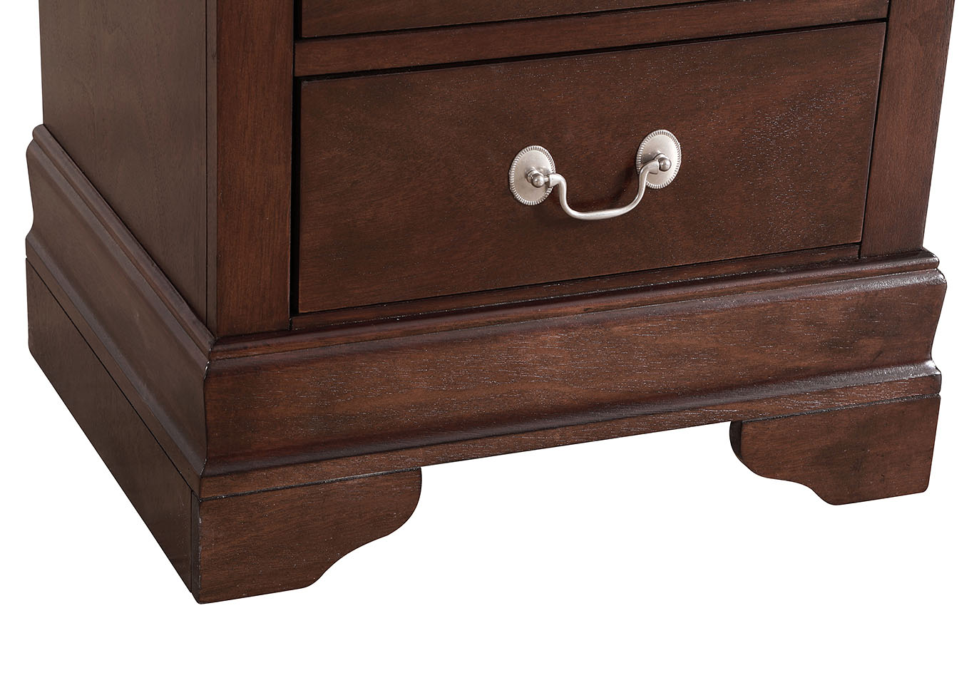 Louis Phillipe Cappuccino Nightstand,Glory Furniture