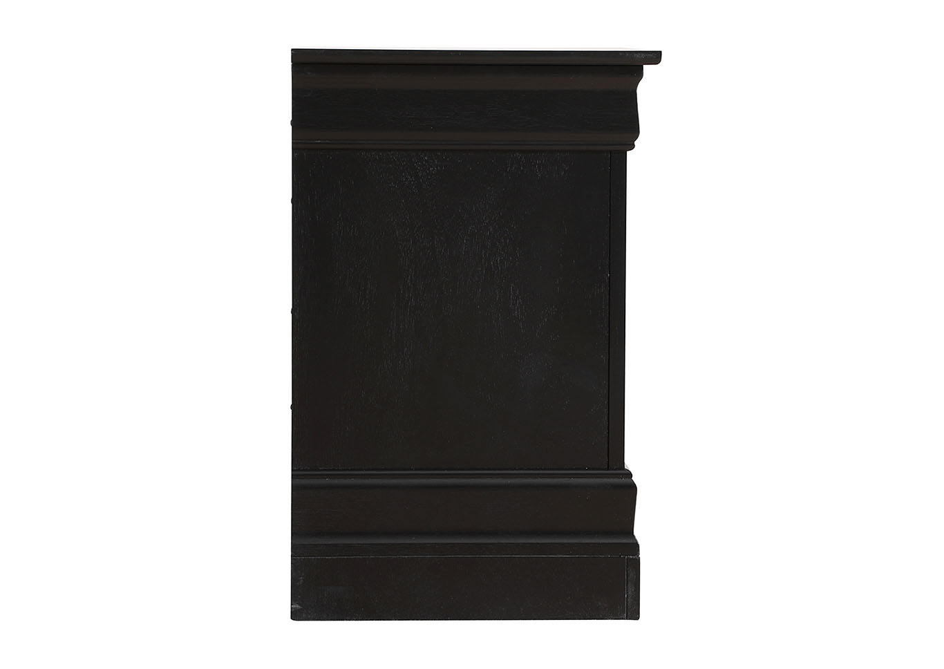 Louis Phillipe Black Nightstand,Glory Furniture