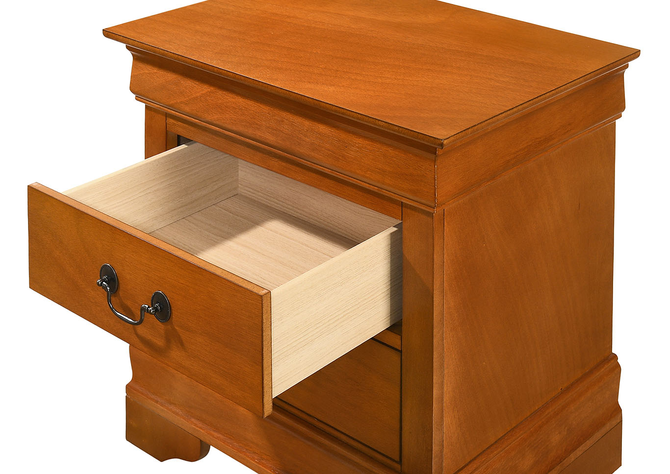 Louis Phillipe Oak Nightstand,Glory Furniture