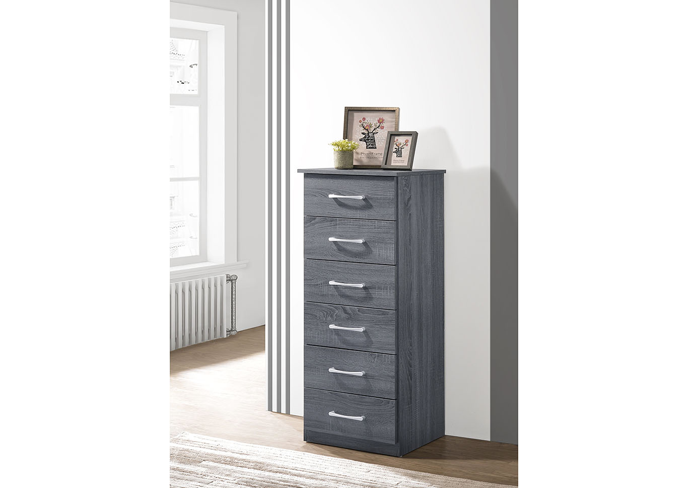 Boston Gray Chest,Glory Furniture