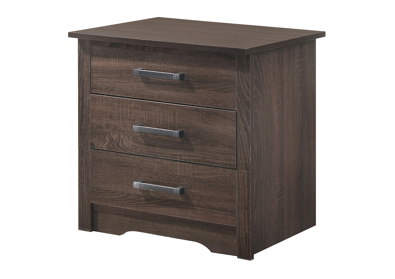 Hudson Dark Brown Nightstand,Glory Furniture