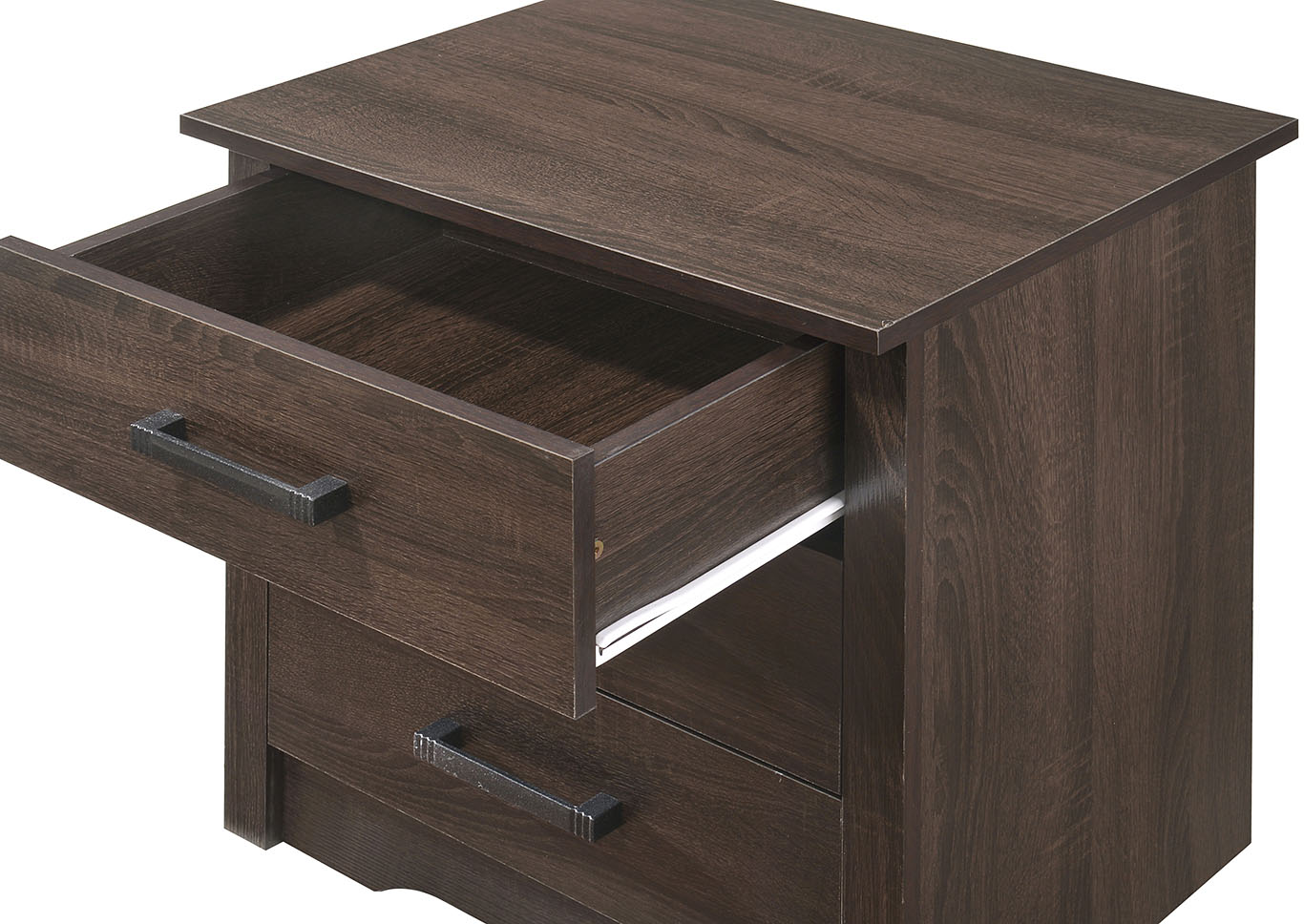 Hudson Dark Brown Nightstand,Glory Furniture