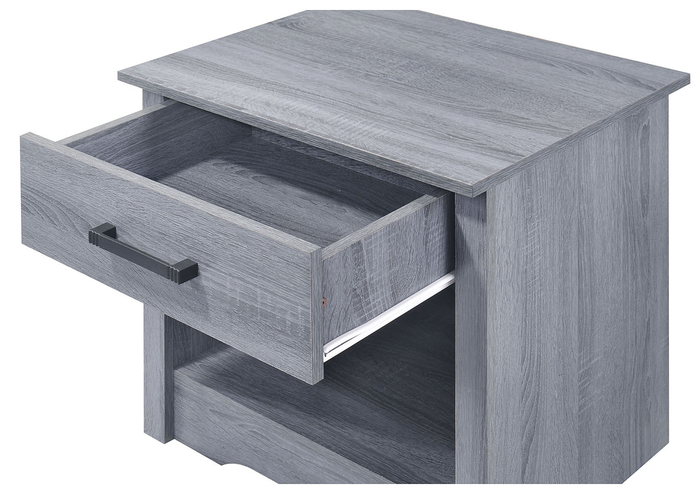 Hudson Gray Nightstand,Glory Furniture