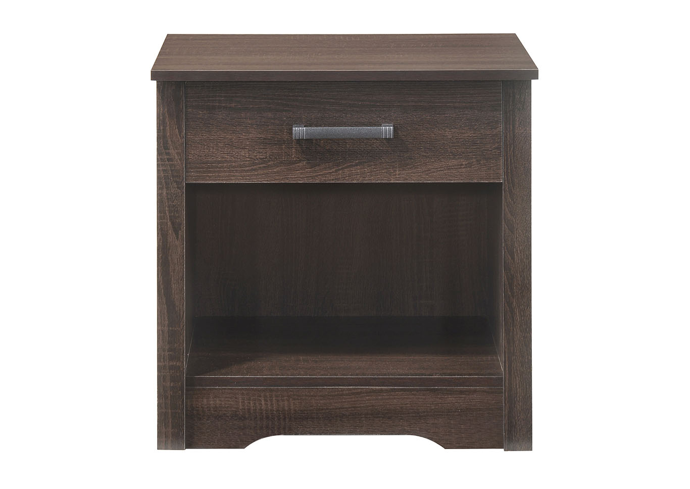 Hudson Dark Brown Nightstand,Glory Furniture