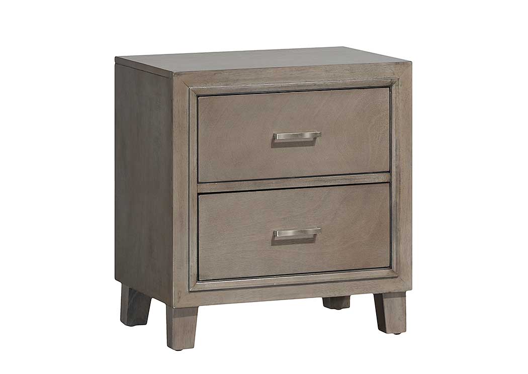 Gray Night Stand,Glory Furniture