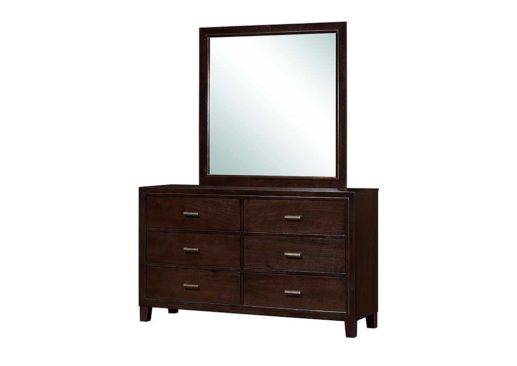 Cappuccino Dresser,Glory Furniture