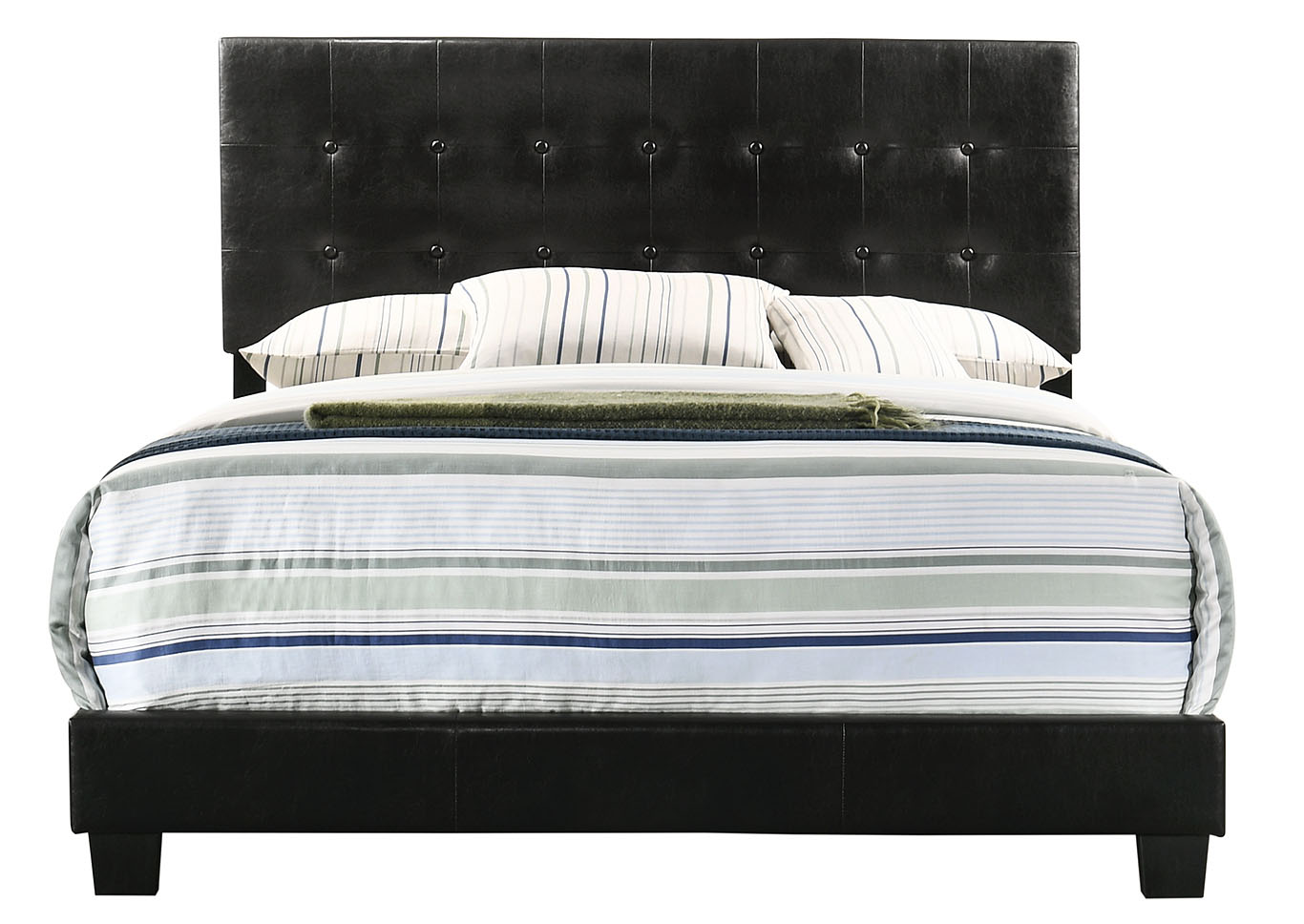 Caldwell Black Queen Bed,Glory Furniture