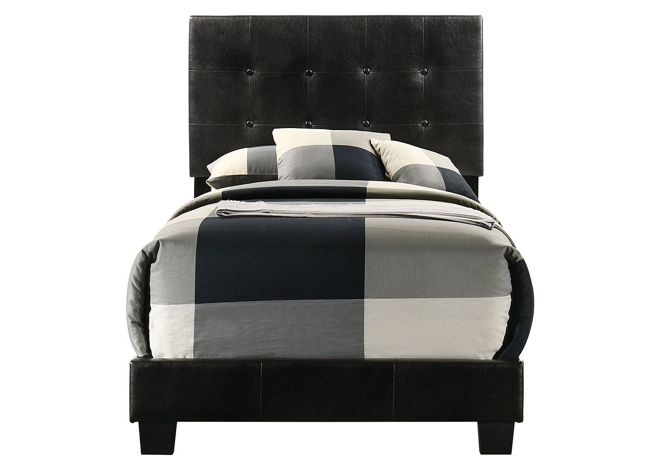 Caldwell Black Twin Bed,Glory Furniture