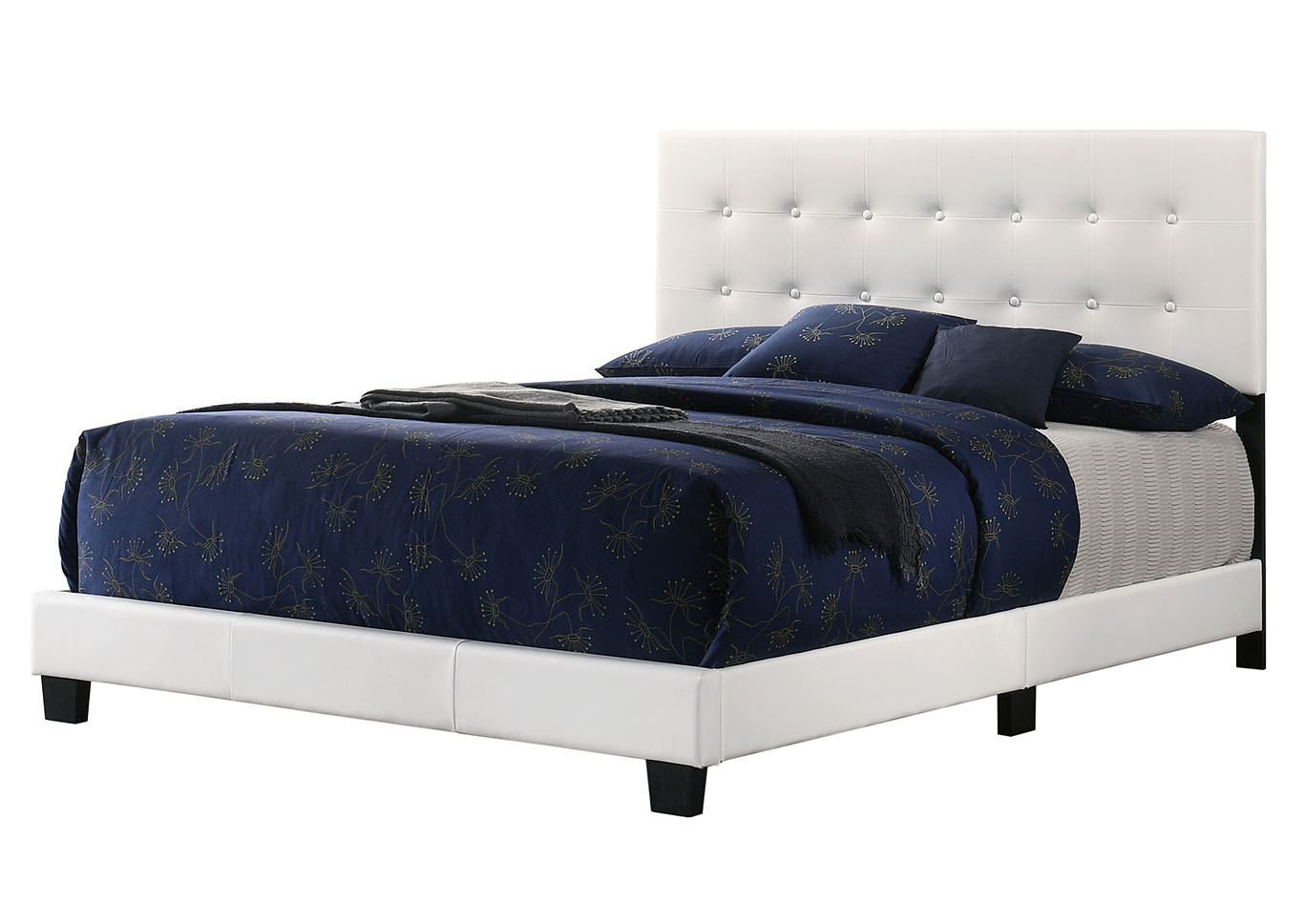 Caldwell White Queen Bed,Glory Furniture