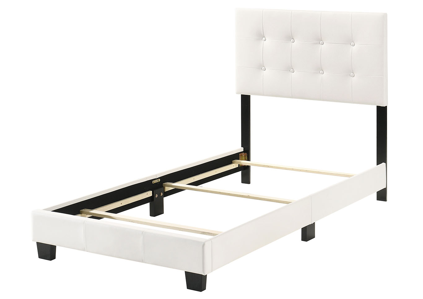 Caldwell White Twin Bed,Glory Furniture