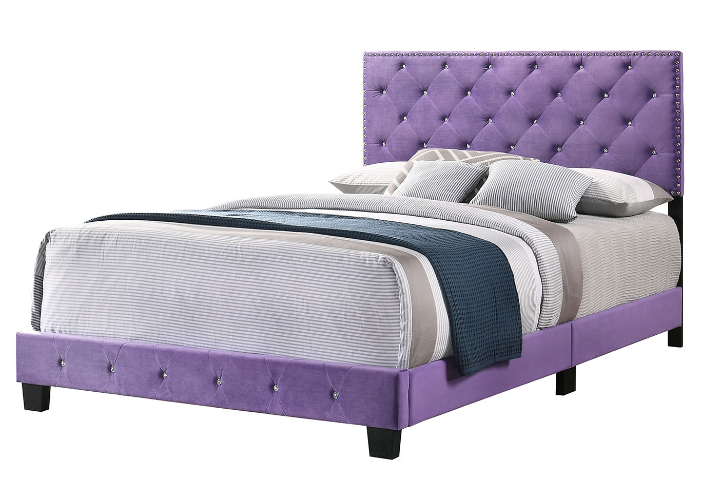 Suffolk Cherry Queen Bed,Glory Furniture