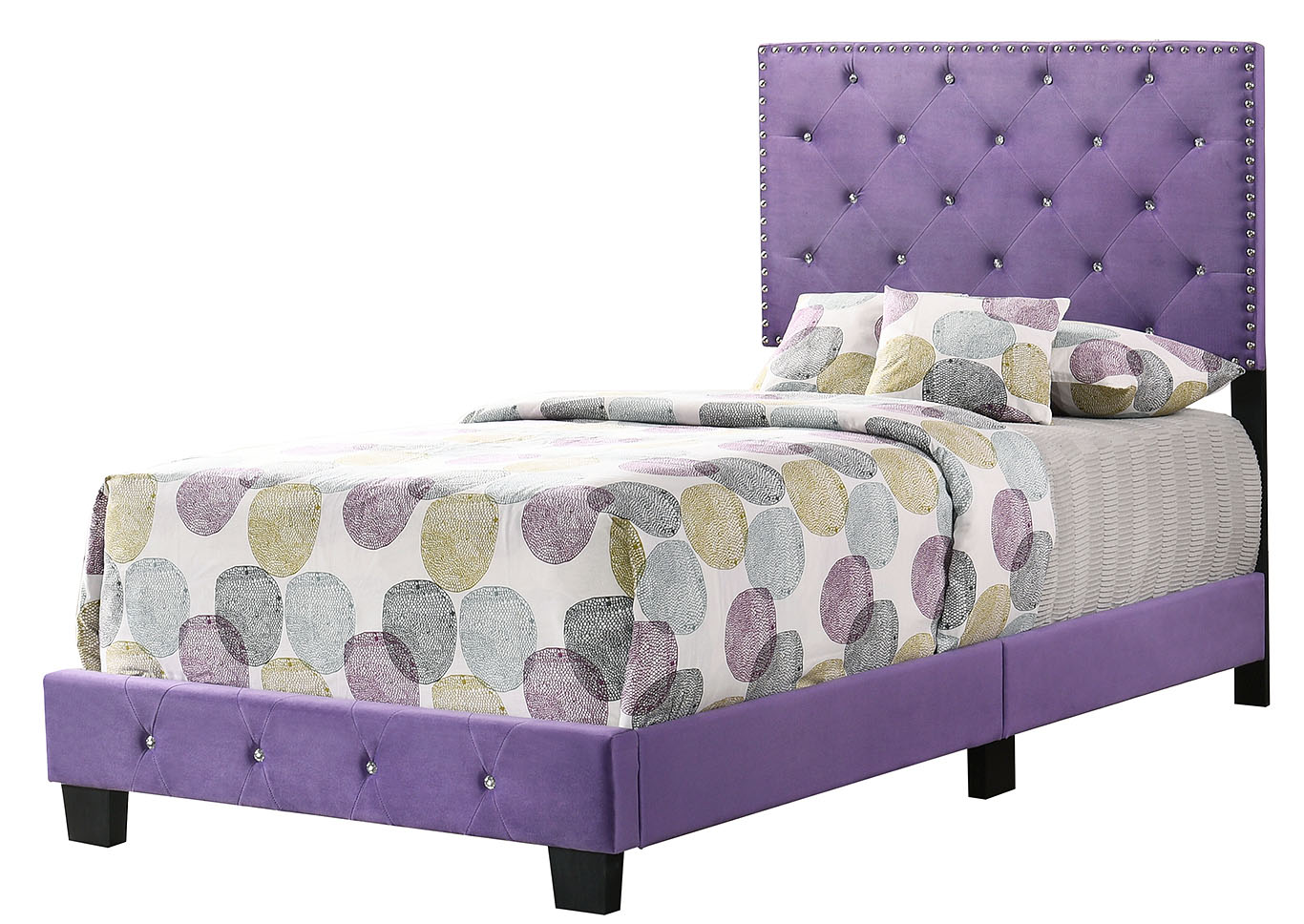 Suffolk Cherry Twin Bed,Glory Furniture