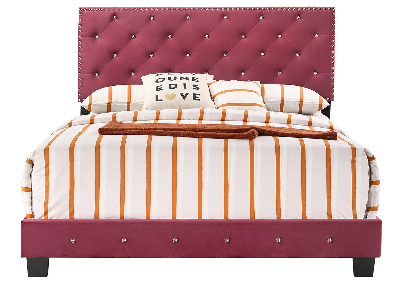 Suffolk Cherry Queen Bed,Glory Furniture