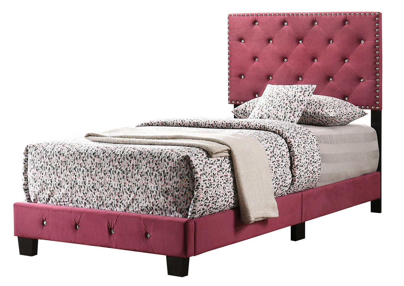 Suffolk Cherry Twin Bed,Glory Furniture