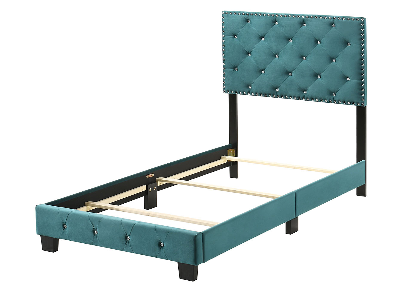 Suffolk Green Twin Bed,Glory Furniture