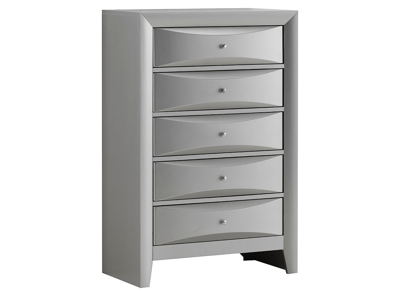 Gray Vertical 6 Drawer Chest,Glory Furniture