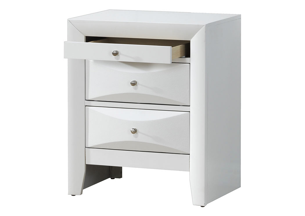 White Night Stand,Glory Furniture