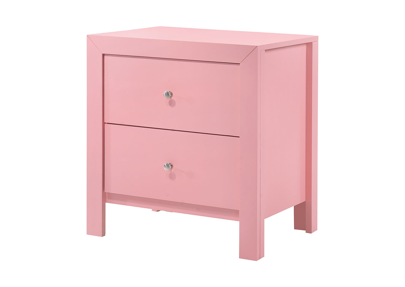 Burlington Pink Nightstand,Glory Furniture