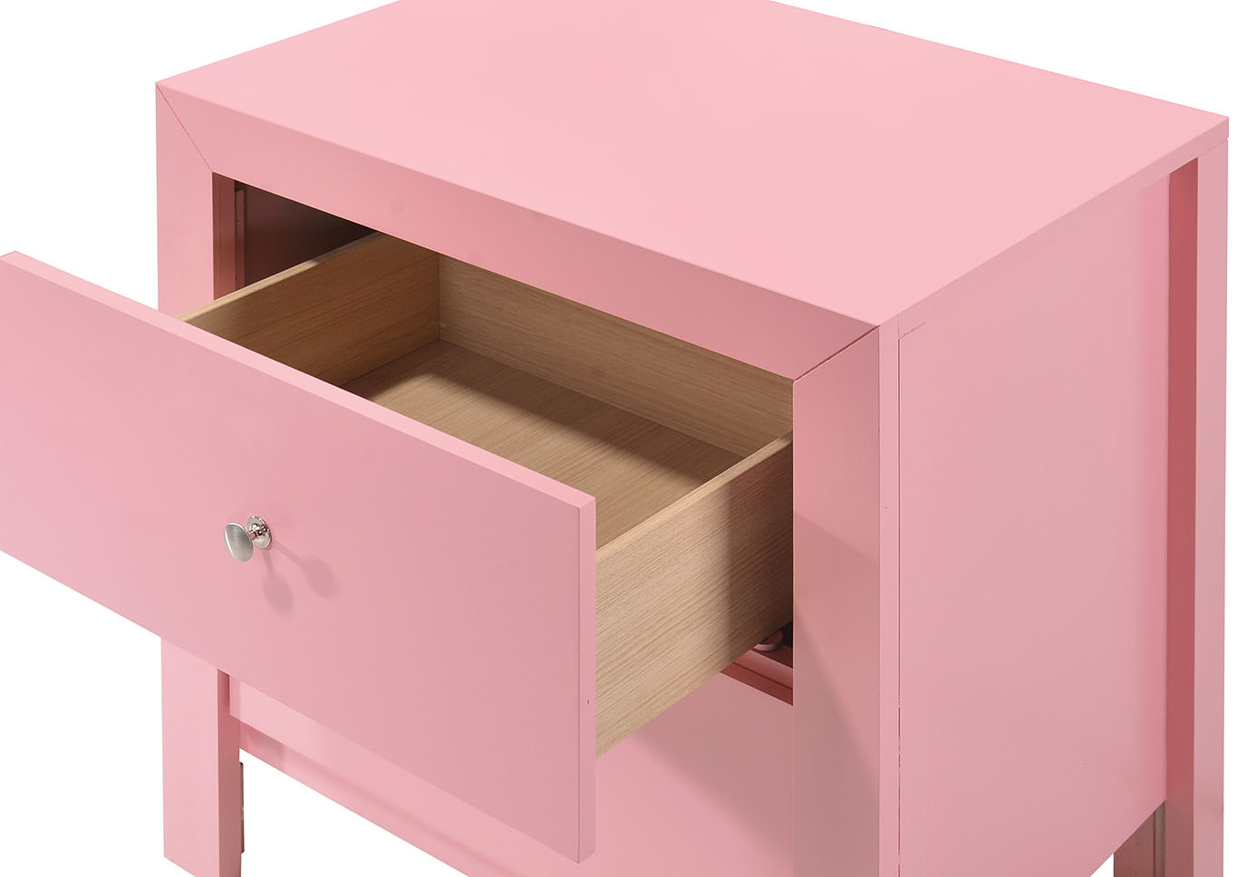 Burlington Pink Nightstand,Glory Furniture