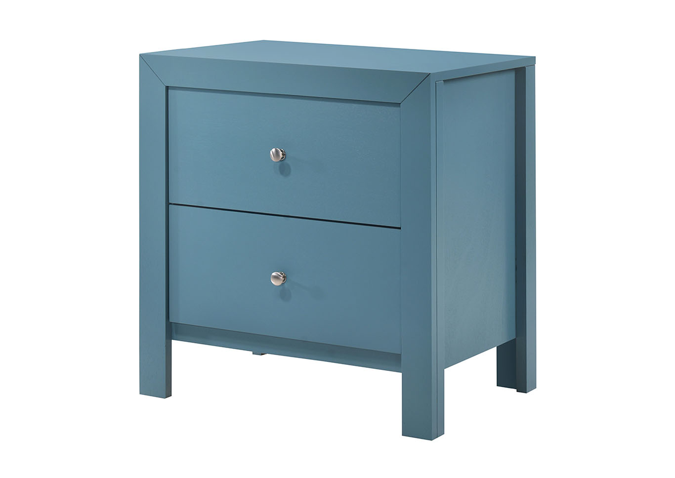 Burlington Blue Nightstand,Glory Furniture