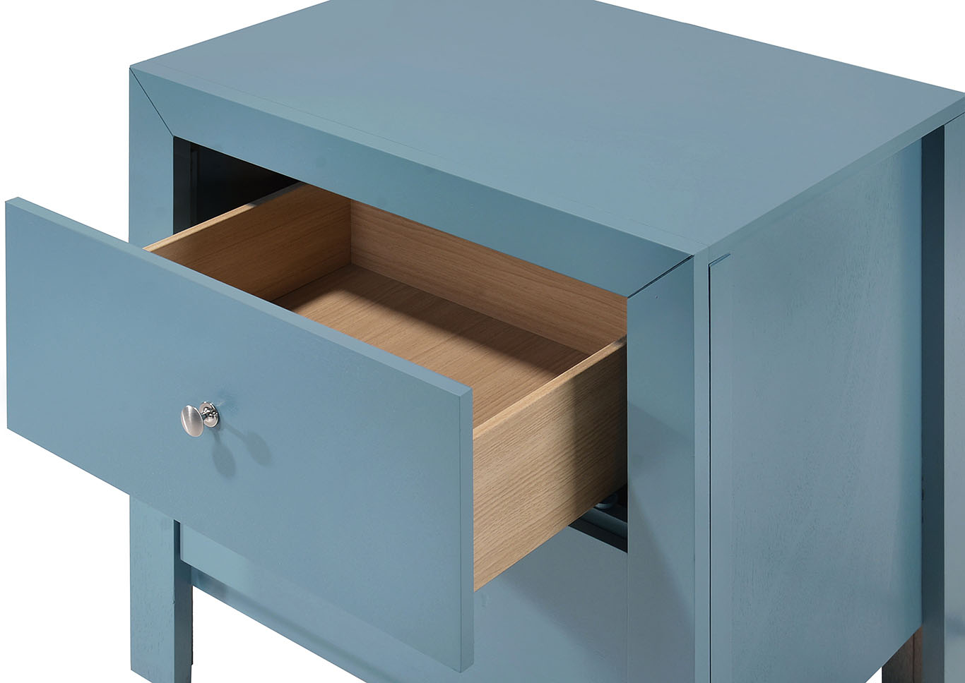 Burlington Blue Nightstand,Glory Furniture