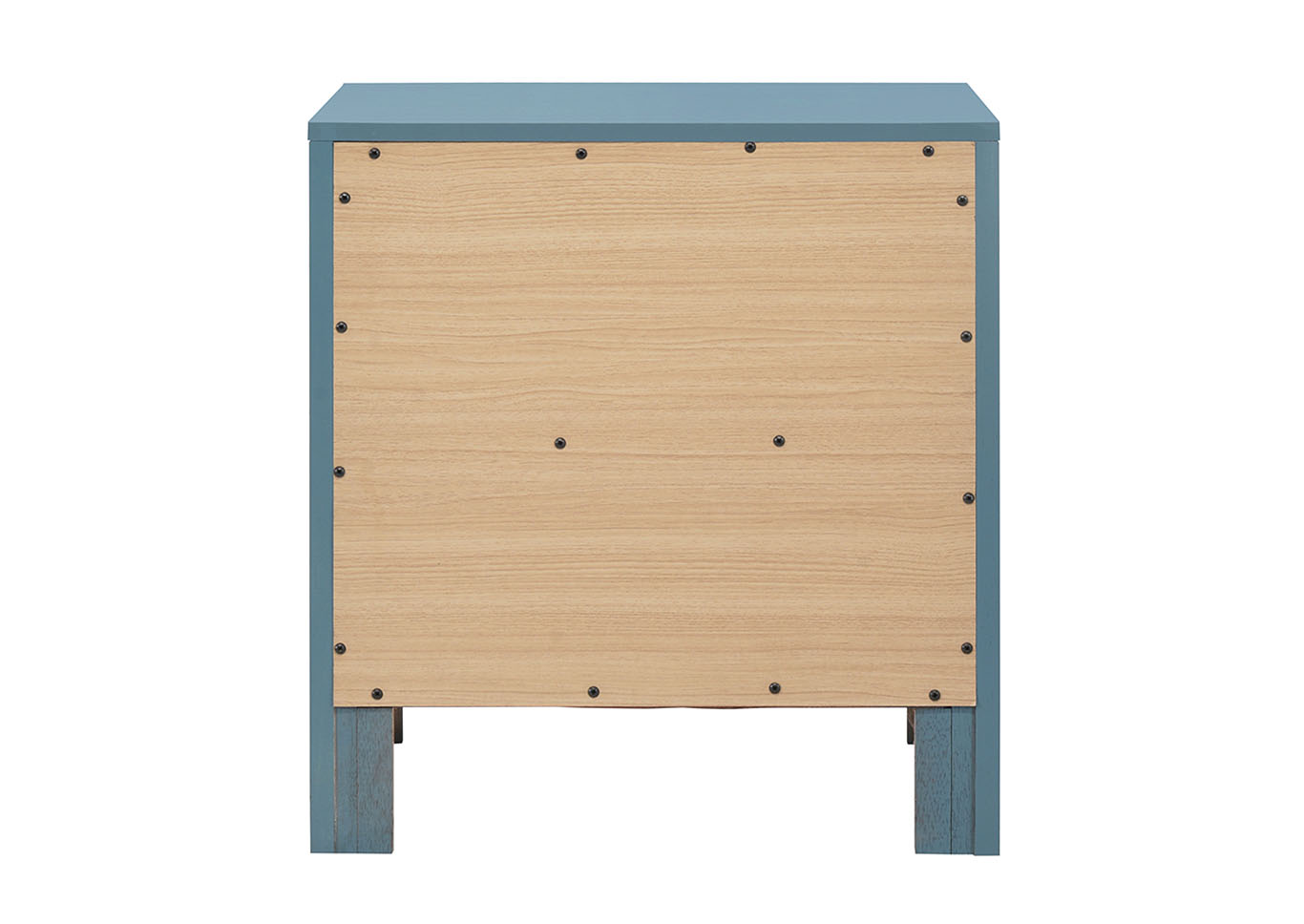 Burlington Blue Nightstand,Glory Furniture