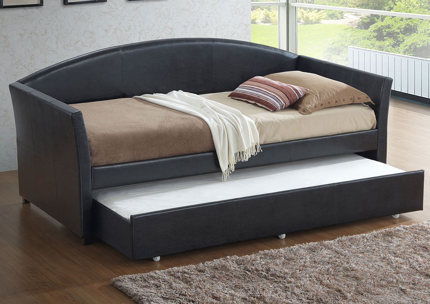 Black Day Bed,Glory Furniture