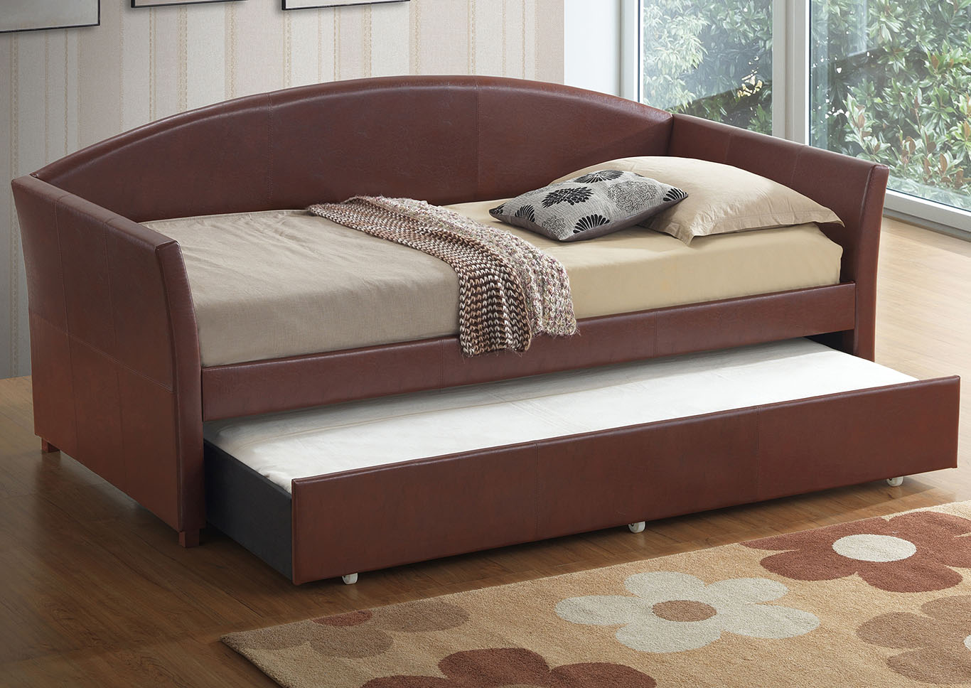 Brown Day Bed,Glory Furniture