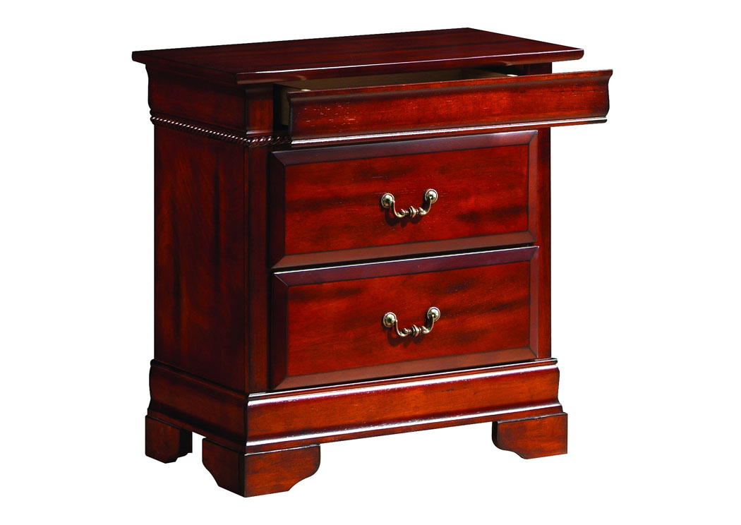 Cherry Nightstand,Glory Furniture