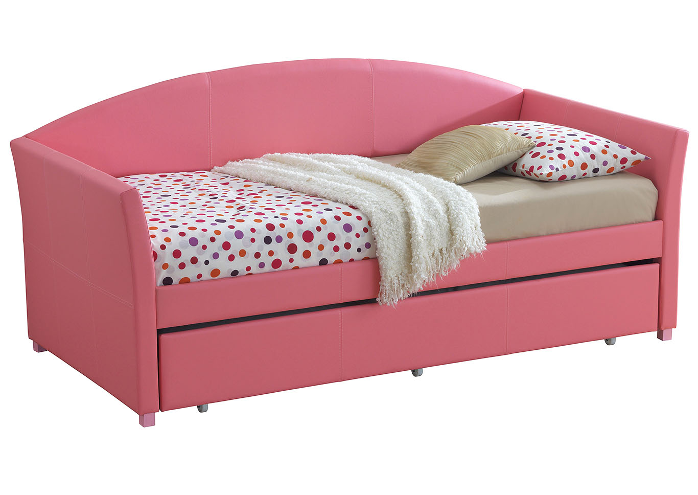 Pink Day Bed,Glory Furniture