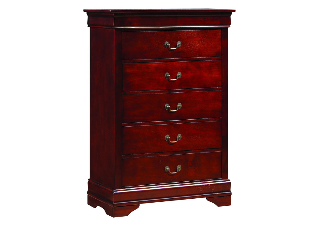 Cherry Chest,Glory Furniture