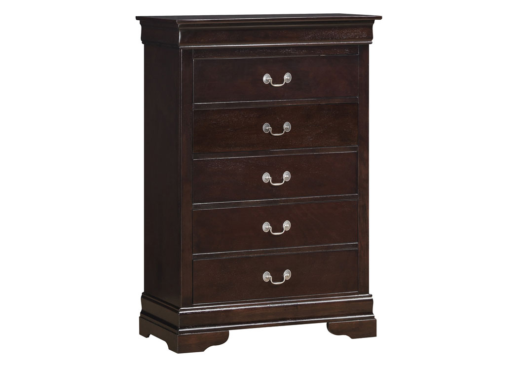 Cappuccino Chest,Glory Furniture