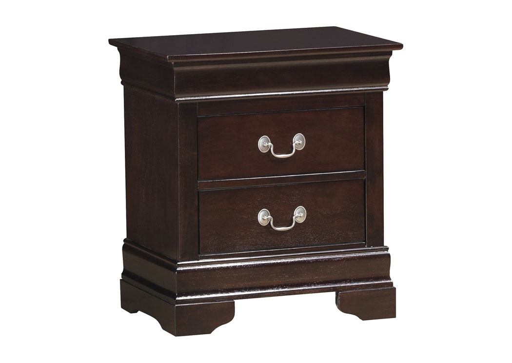 Cappuccino Nightstand,Glory Furniture