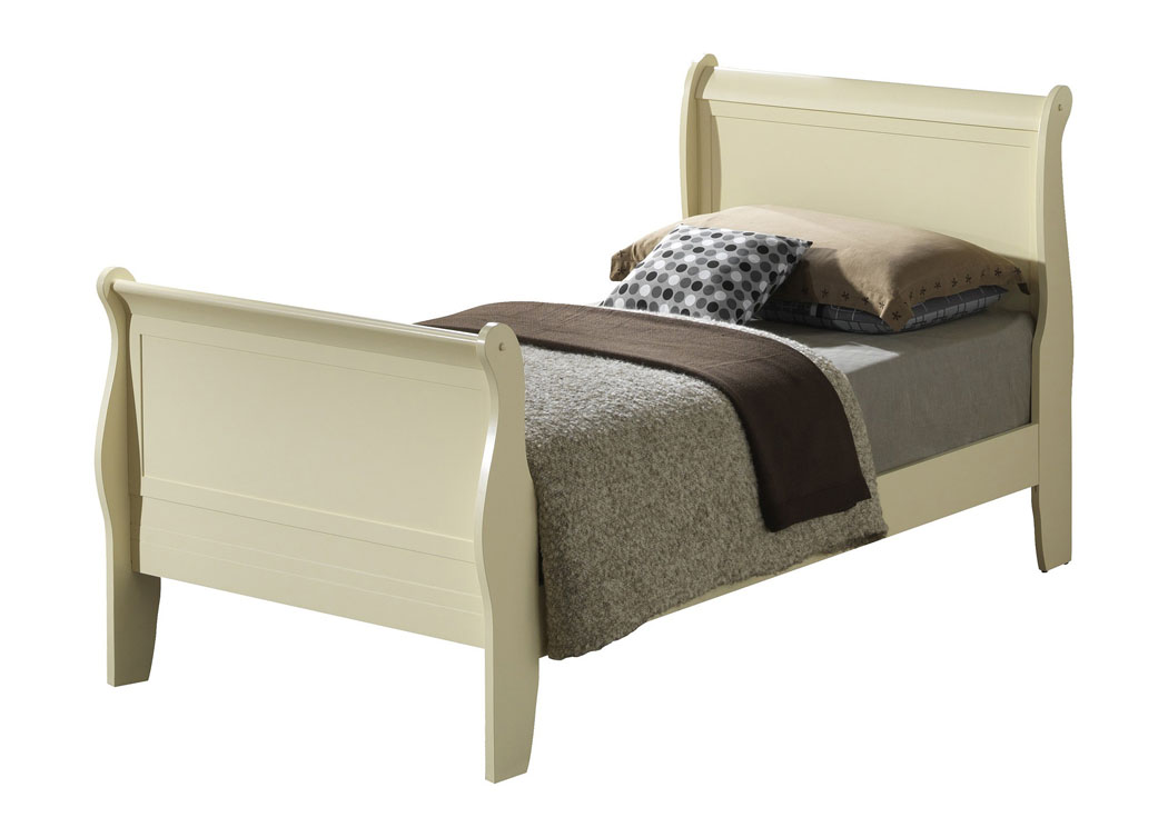 Beige Full Sleigh Bed,Glory Furniture