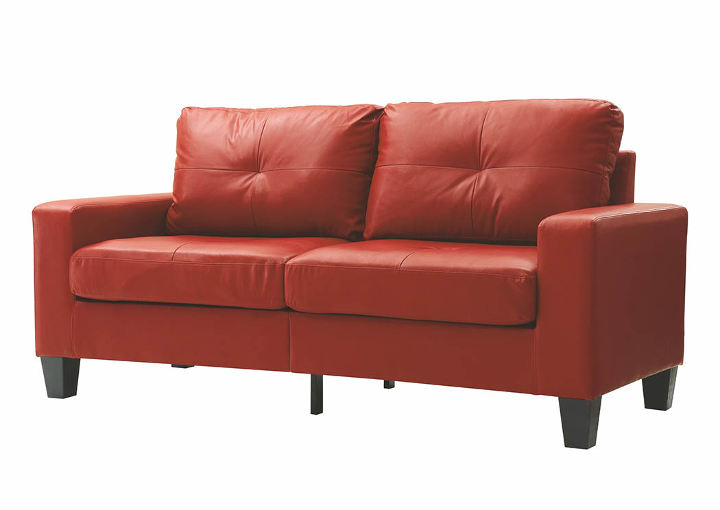 Red Newbury Modular Sofa,Glory Furniture