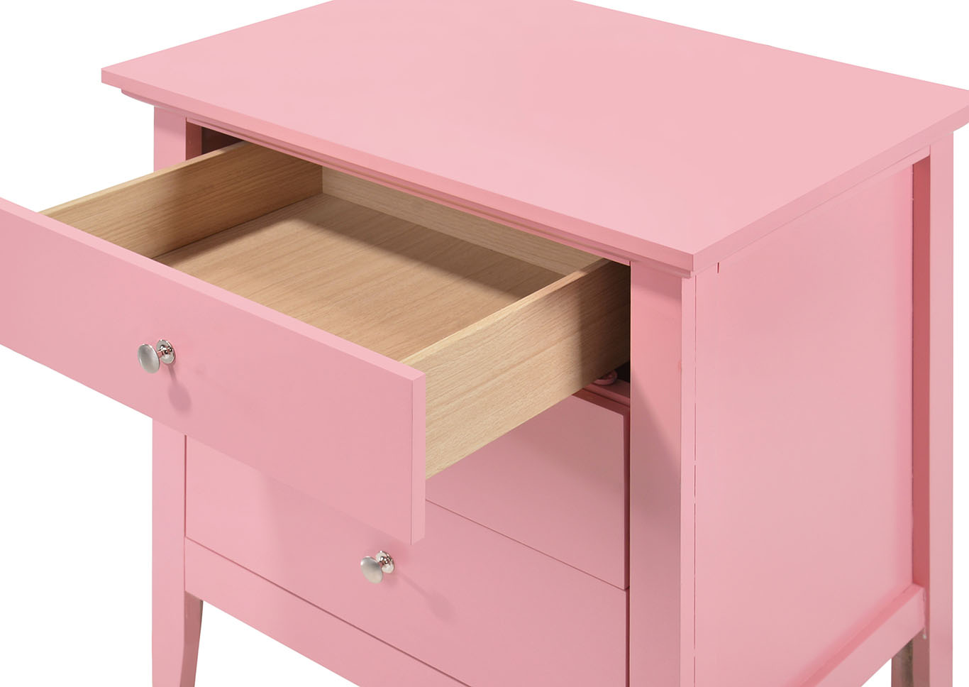 Hammond Pink Nightstand,Glory Furniture