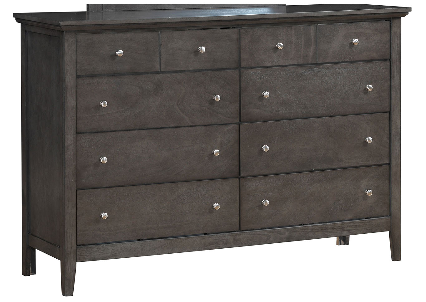 Gray 8 Drawer Dresser,Glory Furniture