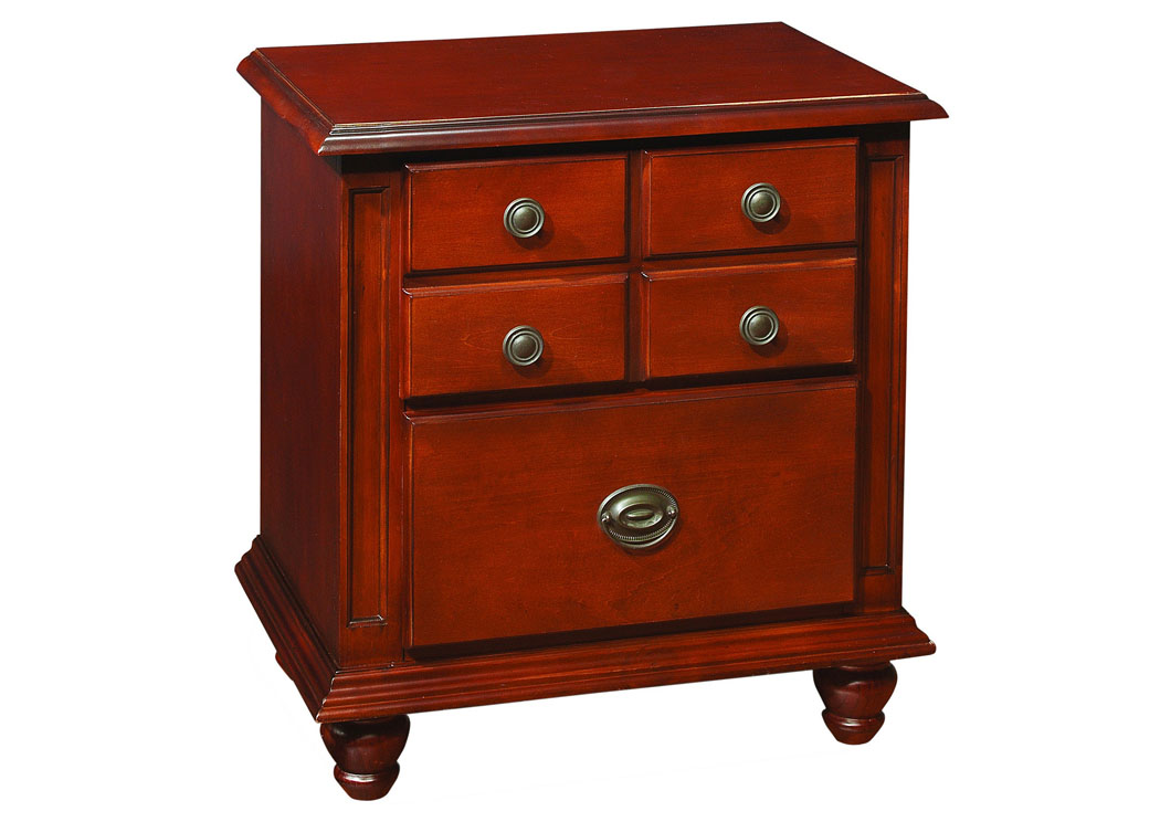 Cherry Nightstand,Glory Furniture