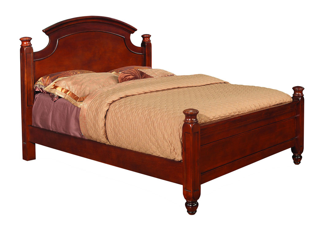 Cherry King Poster Bed,Glory Furniture