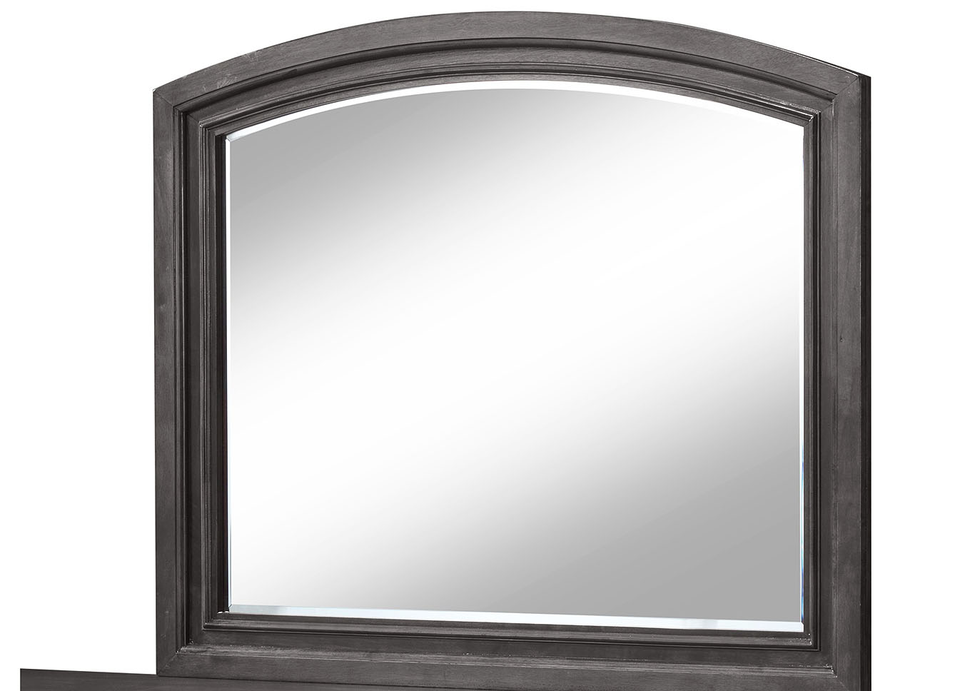 Gray Wooden Framed Arch Dresser w/Mirror,Glory Furniture
