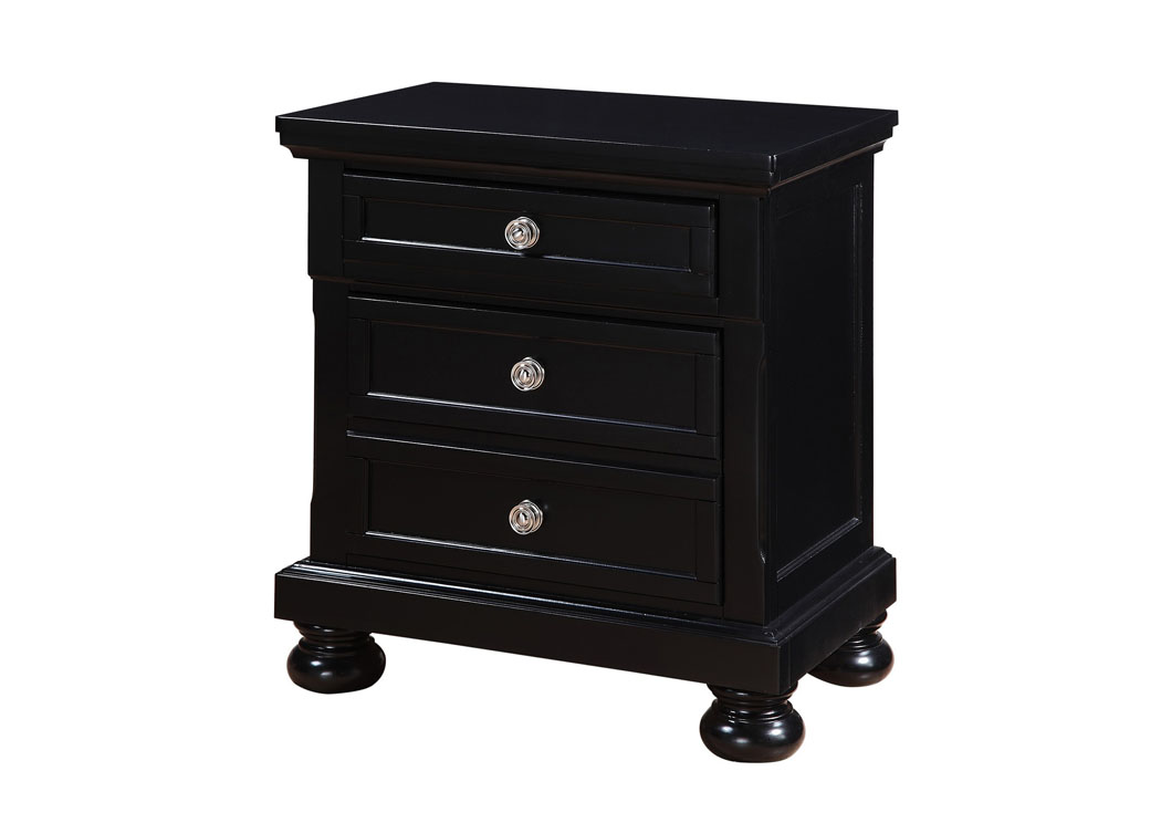 Black Nightstand,Glory Furniture