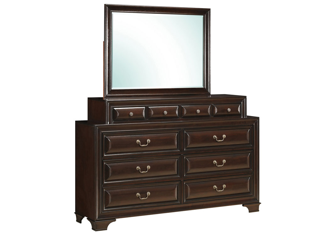 Cappuccino Dresser,Glory Furniture