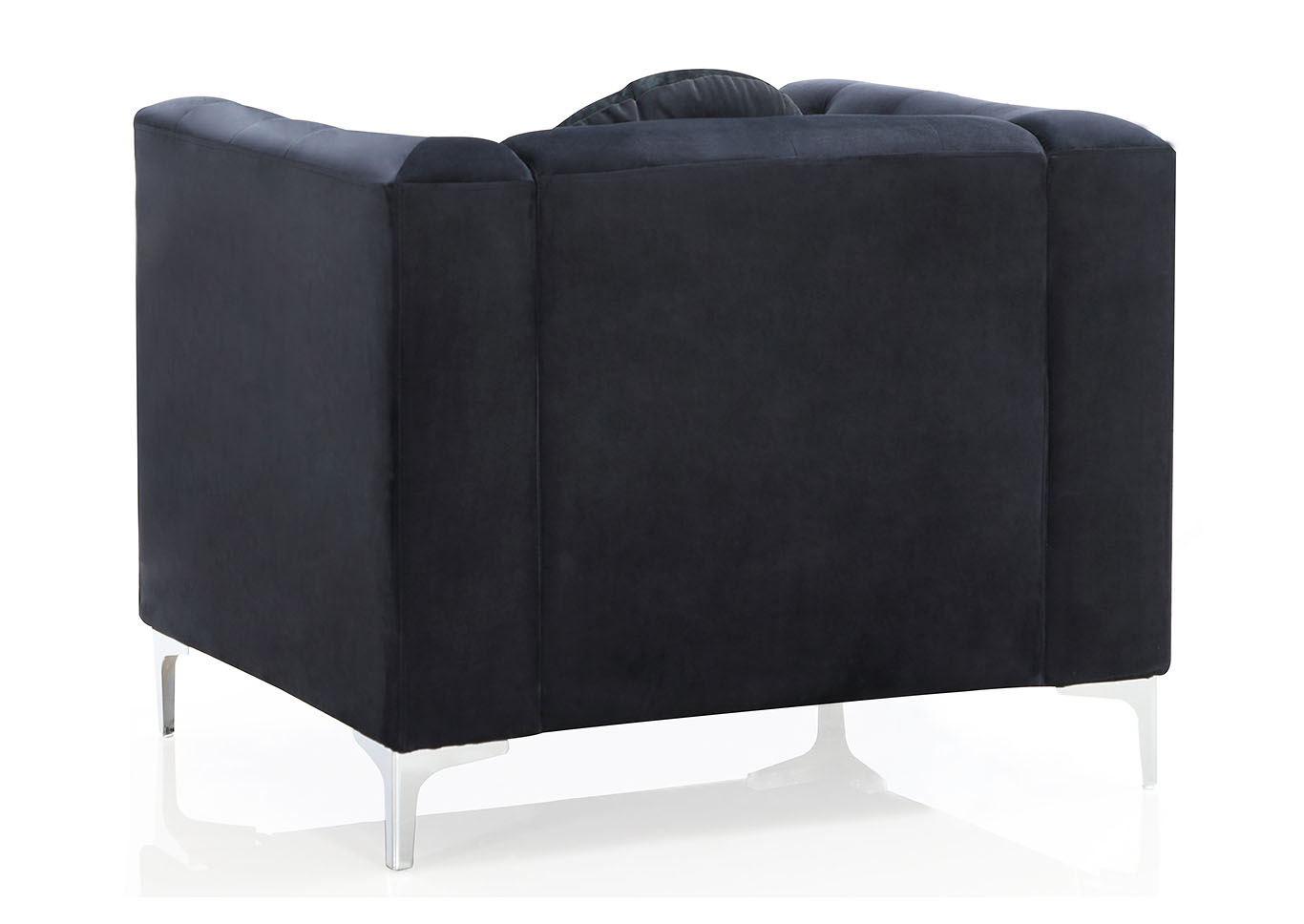 Pompano Black Chair,Glory Furniture