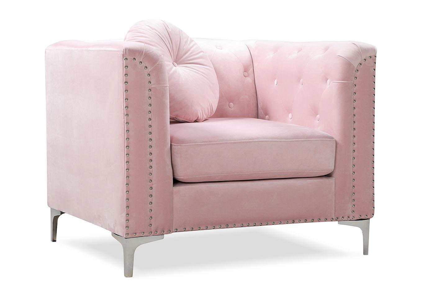 Pompano Pink Chair,Glory Furniture